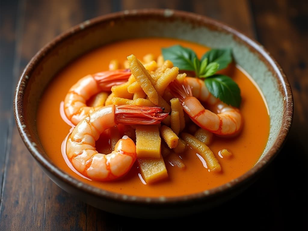 แกงส้มชะอมกุ้ง